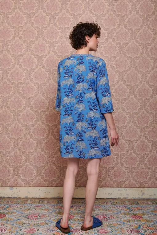 Tunique Flora Firenze En Coloris Cobalt