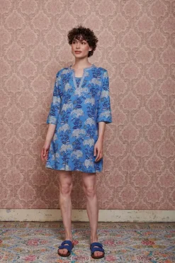 Tunique Flora Firenze En Coloris Cobalt