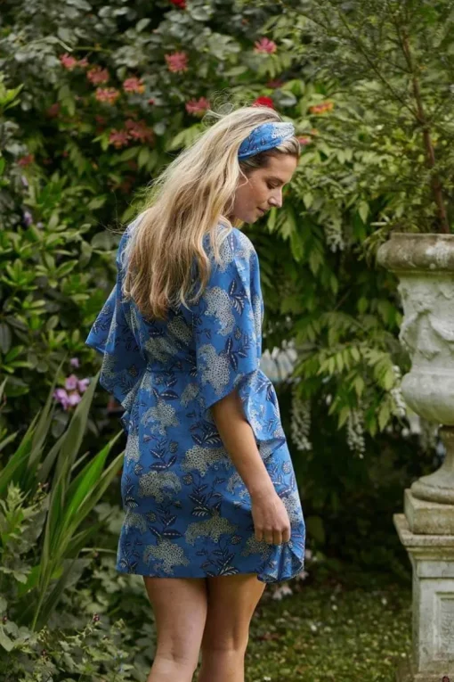 Tunique Flora Firenze En Coloris Cobalt
