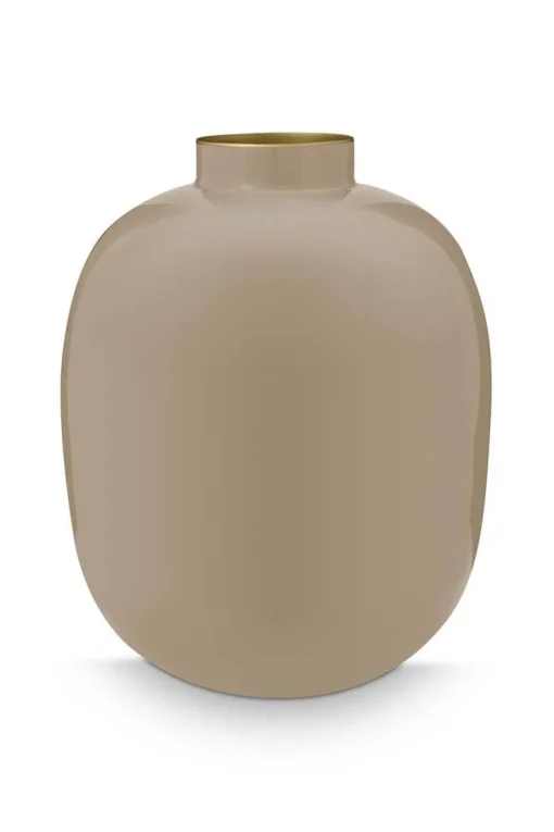 Vase En Metal En Coloris 32 Cm