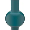 Vase En Metal En Coloris Fonce 40 Cm