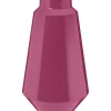 Vase En Metal En Coloris Rose 36 Cm