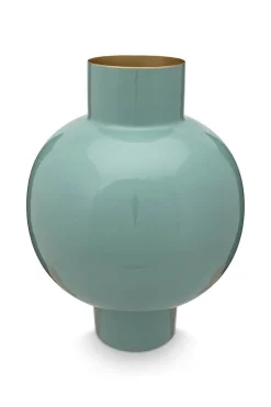 Vase En Metal En Coloris Clair 42 Cm