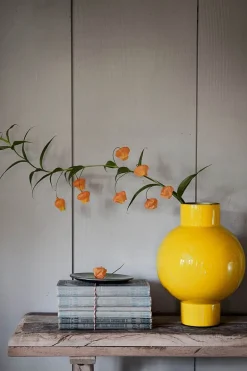 Vase En Metal En Coloris 24 Cm