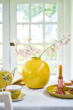 Vase En Metal En Coloris 23 Cm