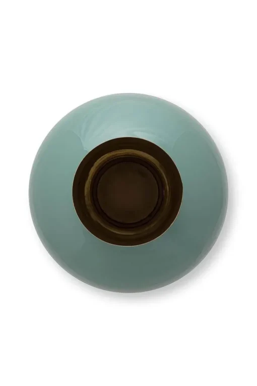 Vase En Metal En Coloris Clair 42 Cm