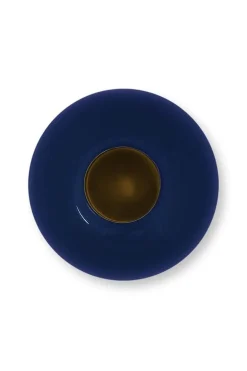 Vase En Metal En Coloris Fonce 23 Cm