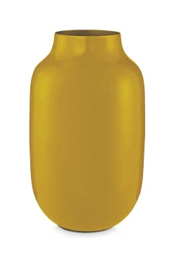 Vase Ovale En Metal En Coloris 30 Cm