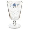 Verre A Eau Bas Royal Points Dores