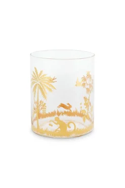 Verre A Eau La Majorelle En Coloris Dore